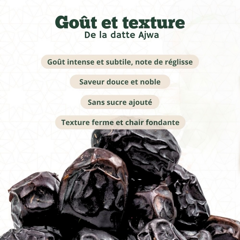 Dattes ajwa premium